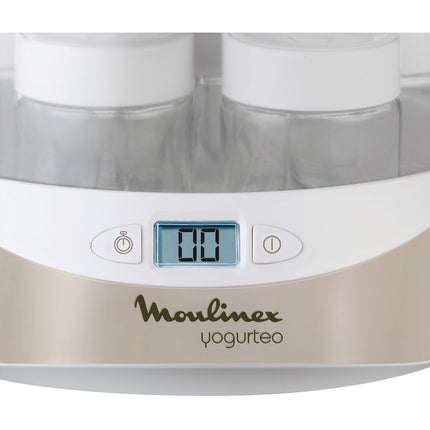 Yaourtière MOULINEX Yogurteo 7 pots Silver premium YG231E32
