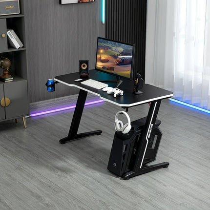 Bureau gamer AMSTRAD DESK120Z-WHITE