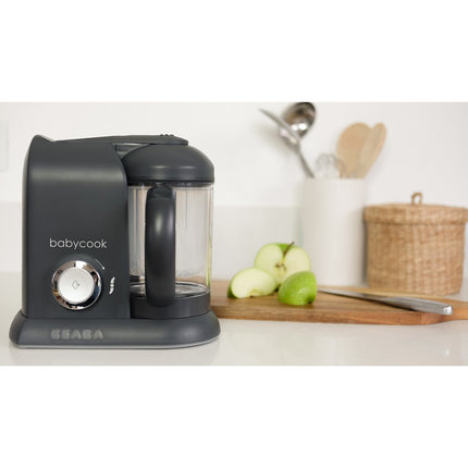 Mixeur Cuiseur Bébé BEABA Babycook solo white/silver