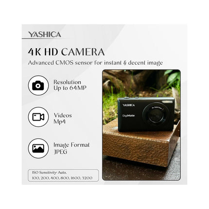 Appareil photo Compact YASHICA DigiMate 100 White