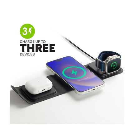 Chargeur induction MOPHIE Chargeur de voyage 3 en 1 sans fil