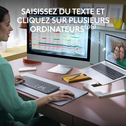 Clavier + Souris LOGITECH MK950 Signature Slim Bluetooth