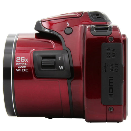 Appareil photo Bridge NIKON L810 rouge Reconditionné