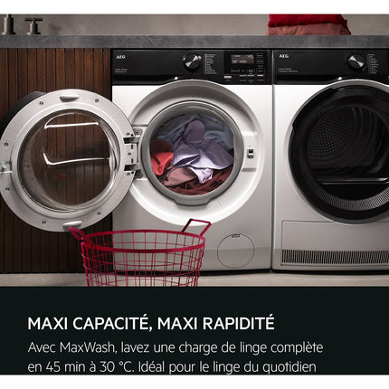 Lave linge hublot AEG LFE6ED844B