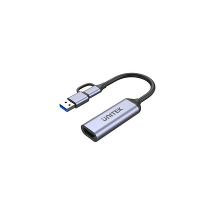 Transmetteur vidéo UNITEK Boitier capture vidéo USB - HDMI