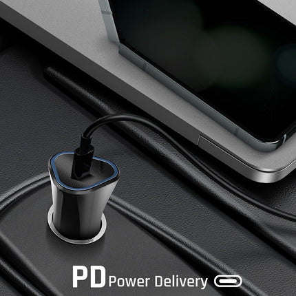 Chargeur allume-cigare BLUESTAR USB-C 20W Power Delivery Noir