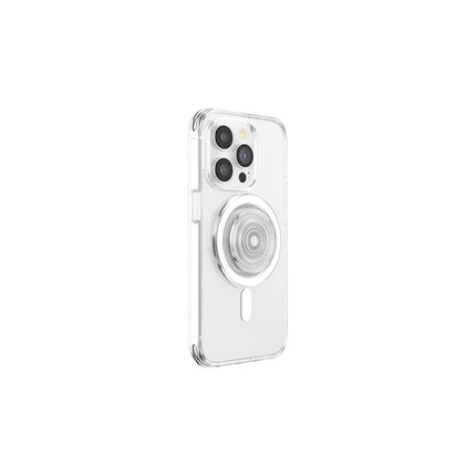 Support smartphone POPSOCKETS Pop Grip MagSafe Transparente