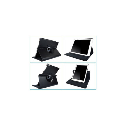 Coque PHONILLICO iPad 5/6/Air 1 / Air 2 - Etui 360 Noir