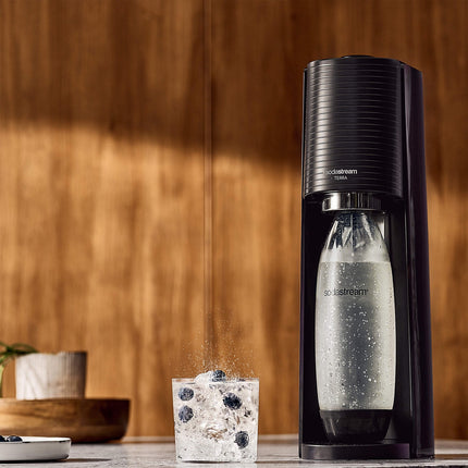 Machine à soda SODASTREAM Terra + 1 Recharge de Gaz 60L + 1 Bouteille de gazéification