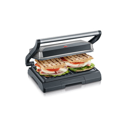 Grille-viande SEVERIN KG 2394 gris, 23x14.5 cm