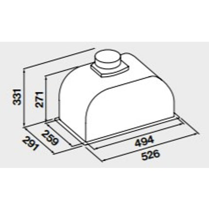 Hotte encastrable FALMEC GRUPPOP3130