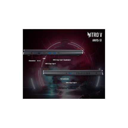 PC Gamer ACER Nitro V 15 ANV15-51-59WV Reconditionné