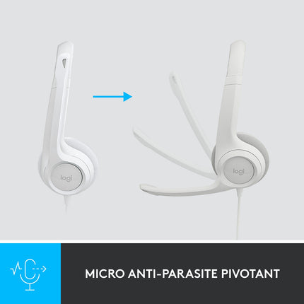 Micro-casque LOGITECH H390 avec Microphone Antibruit