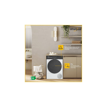 Sèche linge pompe à chaleur WHIRLPOOL CWD86MWBRFR