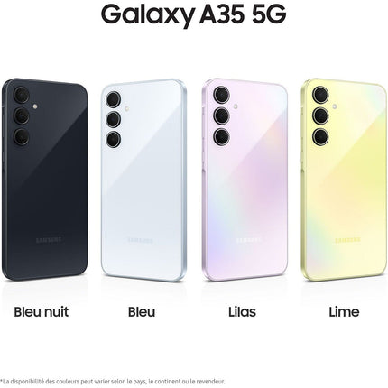Smartphone SAMSUNG Galaxy A35 5G Bleu Nuit 128Go Reconditionné