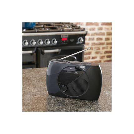 Radio FM THOMSON Radio FM portable RT350 bleue et noire