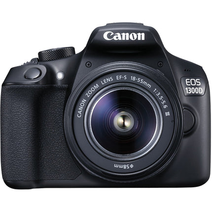 Appareil photo Reflex CANON EOS 1300D + 18-55 DC III + Etui + SD 8Go Reconditionné