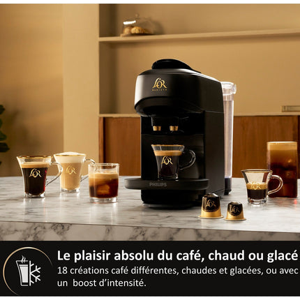 Cafetière à dosette PHILIPS L'Or Barista Absolu LM9512/60 – Cafés chauds ou glacés