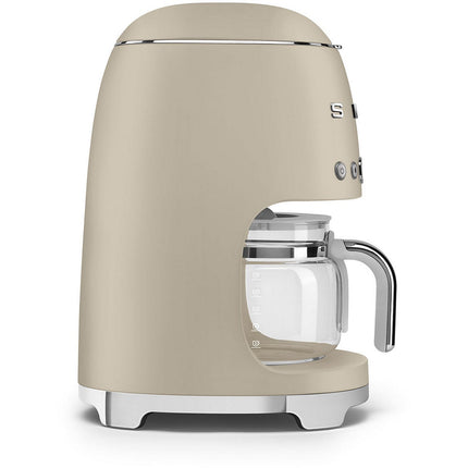 Cafetière filtre SMEG DCF02MLMEU Années 50 Beige lin