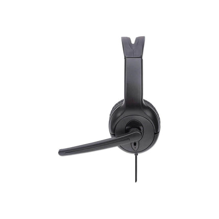 Micro-casque MANHATTAN Mono supra auriculaire - Léger - USB-A