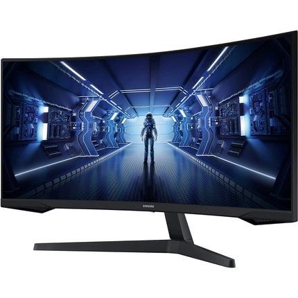 Ecran PC Gamer SAMSUNG ODYSSEY G5 34" Incurvé 1000R WQHD 165Hz VA HDR10 AMD FreeSync