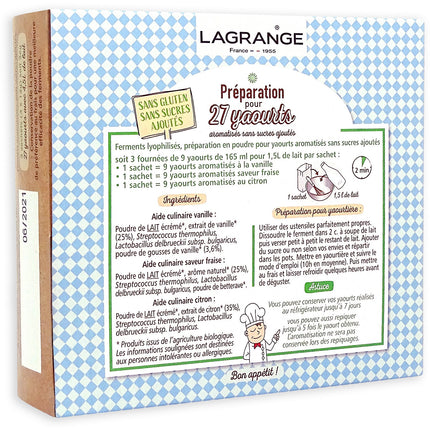 Ferment lactique LAGRANGE BIO arome
