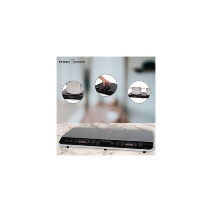 Domino induction PROFICOOK PC-DKI1067-noir