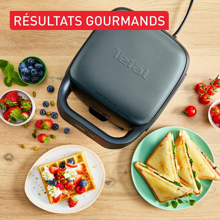 Gaufrier, croque monsieur TEFAL SW862BF0 snack collection
