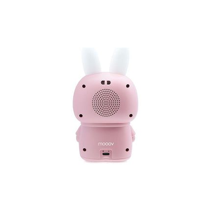 Veilleuse MOOOV Lapin Pompon avec bruits blancs - rose