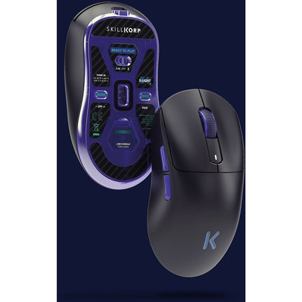 Souris Gamer Sans Fil SKILLKORP M20 Noir Ultimate 1K
