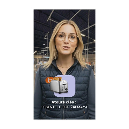 Grille-pain ESSENTIELB EGP 24I MAYA