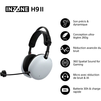 Casque gamer SONY INZONE H9 II