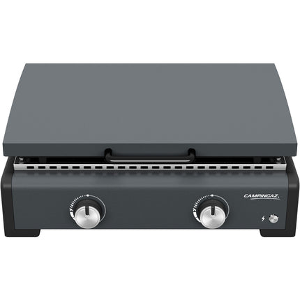 Plancha gaz CAMPINGAZ SIGMA 2 2210869 noir 2 brûleurs à poser, 58x36 cm
