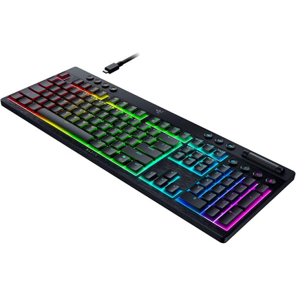 Clavier gamer sans fil RAZER BlackWidow V4 Low-profile HyperSpeed Switches Orange