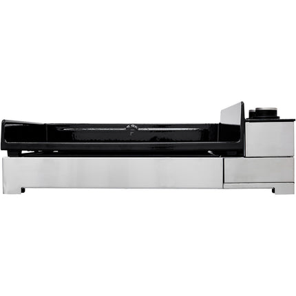 Plancha gaz FORGE ADOUR Premium 60 Inox 2brûleurs à poser, 58.5x40.5 cm