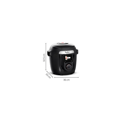 Cookeo MOULINEX CE952810 noir wifi 6 L, 9 modes de cuisson, 150 recettes