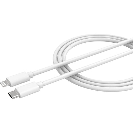 Chargeur + câble ESSENTIELB 20W charge rapide USB-C +Câble Lightning