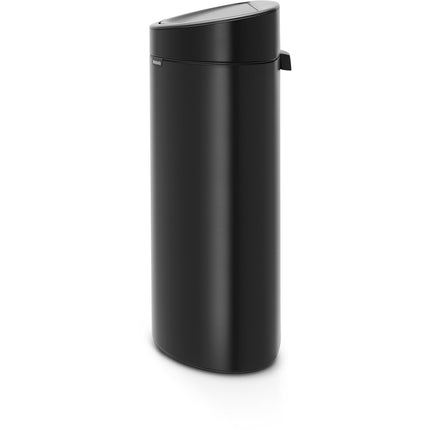 Poubelle de cuisine manuelle BRABANTIA Touch bin 40L Matt Steel