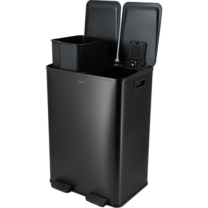 Poubelle de cuisine tri sélectif MIOGO 60L