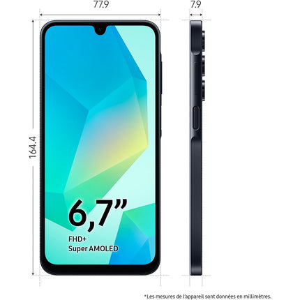 Smartphone SAMSUNG Galaxy A16 4G 128Go Bleu nuit