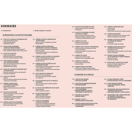 Livre de cuisine HACHETTE Recettes Ninja Creami