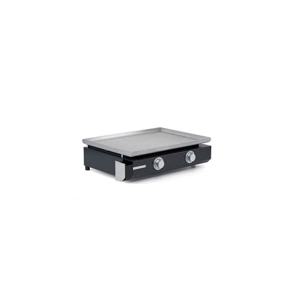 Plancha électrique RIVIERA ET BAR QPL1230 inox 2 brûleurs à poser, 55x40 cm