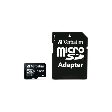 Carte Micro SD VERBATIM Carte micro SDHC 32GO VERBATIM pro U3