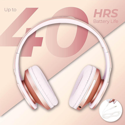 Casque POWERLOCUS PowerLocus Edge Or Rose