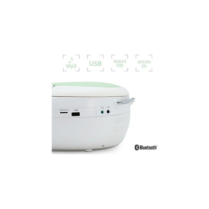 Radio CD METRONIC Lecteur CD Radio Mady Bluetooth, MP3 ave