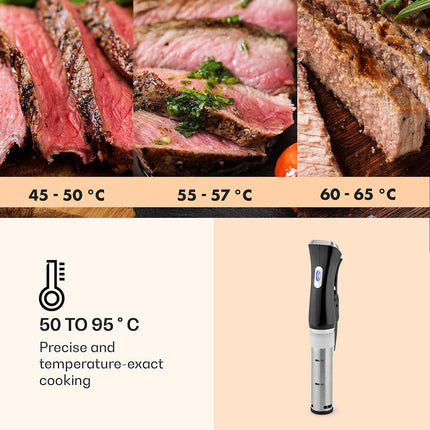 Cuiseur sous vide KLARSTEIN Quickstick 50-95°C Noir
