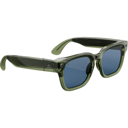 Lunettes connectées META Fury Vert foncé verres bleu clair
