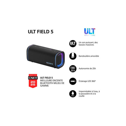 Enceinte portable SONY ULT FIELD 5 Noire
