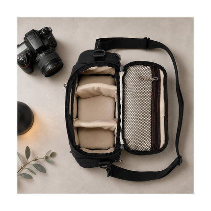 Sacoche ESSENTIELB ECO T22 Reflex + 2 objectifs