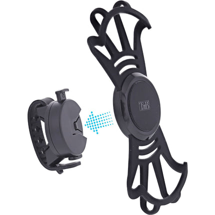 Support smartphone TNB vélo/trottinette rotatif